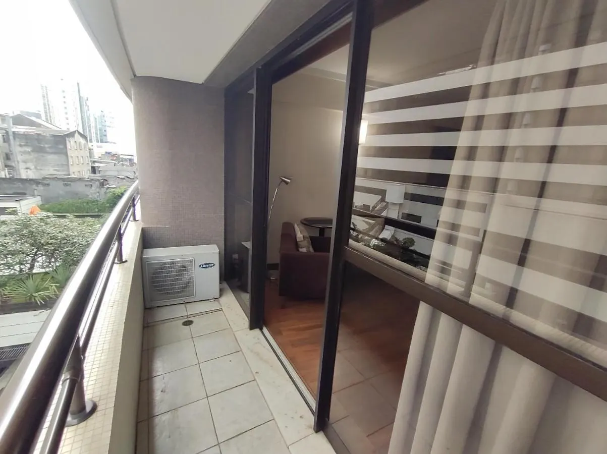 Flat Grand Plaza Exclusivo Apartament São Paulo Brazylia
